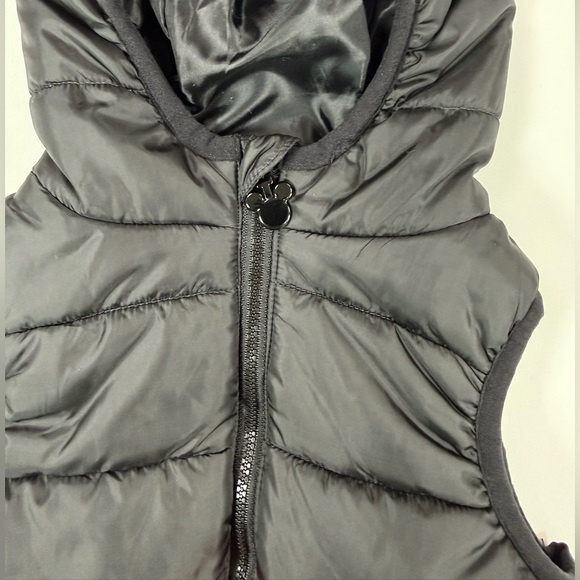 DISNEY PARKS Mickey Mouse Puffer Vest With Ears XXS Cozy Winter - Picture 4 of 11